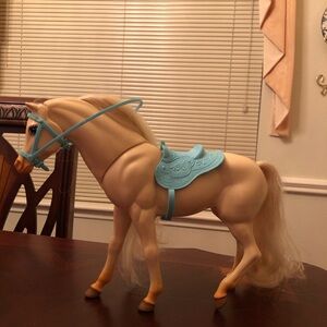 1990s Barbie Horse with harness